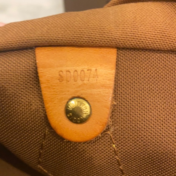 ❌SOLD❌ AUTHENTIC Louis Vuitton LV Monogram Canvas Speedy 25 Handbag Bag Vintage - Picture 12 of 16